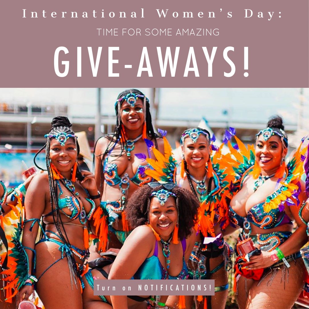 Happy International Women’s Day! Time for some GIVE-AWAYS!!!! Whoop! Turn on your post notifications on Instagram and stay tuned 🤩