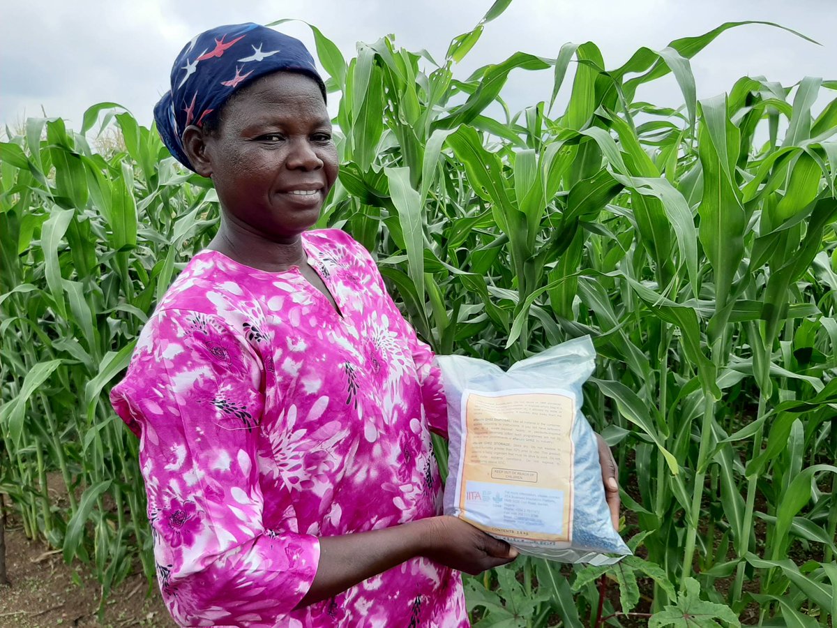"My focus for the next 3years is to become a model farmer in my district; to increase my sorghum production and hopefully become a leading sorghum supplier to Faranaya"~ Linda Atambugri, Sorghum Farmer from Ghana #IWD2020 #EachforEqual