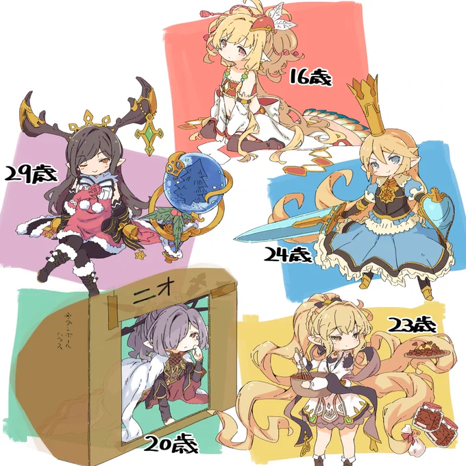 もうすぐグラブル6周年と聞いたので、グラブルがどういうゲームか分かる画像置いときます 