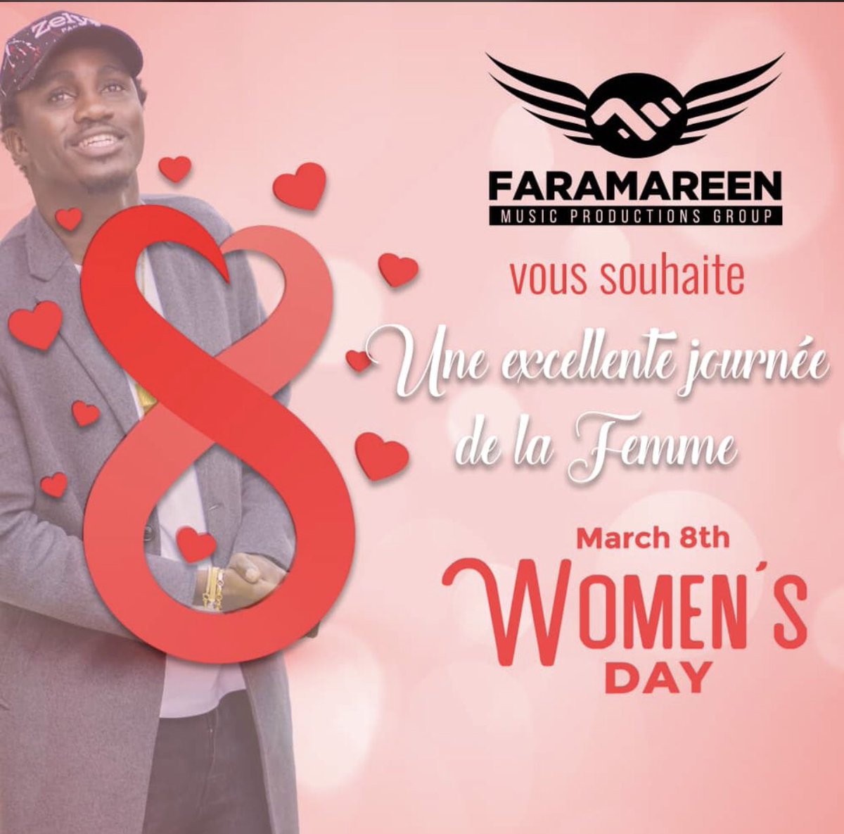 Vous êtes nos mères, nos soeurs, nos épouses, nos amies, nos tantes, nos filles, nos repères. 
Vous êtes des amazones et des inconditionnelles. Bref! Vous êtes notre motivation. 
Excellente journée à vous mesdames ❤💐
#8Mars