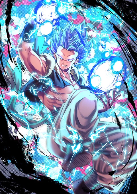 #ベジット流し 
#ゴジータ流し 
合体おとうさんズ大好きだ～～?? 