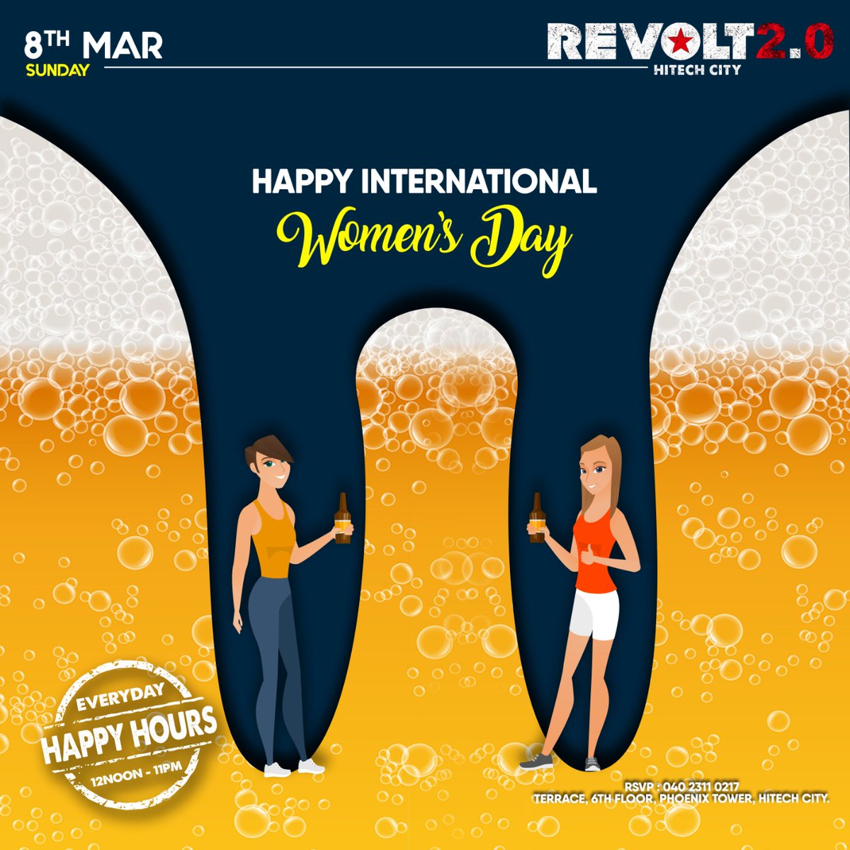 saibandreddi's tweet photo. Hey all #Ladies!! YOU are one in a million. Happy women's day❤ to all the incredible women out there..
Happy International Women's Day 
#internationalwomensday 💃 #RevoltJubileeHills #MamasKitchen #Revolt2.0 https://t.co/9G7UVBUsmD
