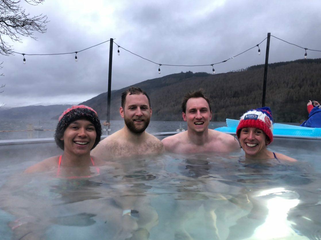 caldamac's tweet photo. Great day out at the Scottish Winter Swimming Championships yesterday at Loch Tay with @outdoorswimming and loads of hardy swimmers.
I bagged a haul of medals, and did best in the breaststroke - maybe a convert now from front crawl..?!
#SWSC2020 #YCW2020
@SwimWildUK https://t.co/FLhja6x7JH
