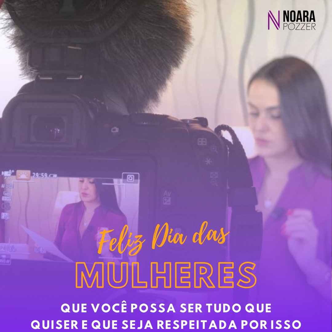 NoaraPozzer's tweet photo. Que você possa ser tudo que
quiser e que seja respeitada por isso!

Feliz dia das Mulheres

#noarapozzer #vendas #atendimento #atendimentovip https://t.co/ColkJm94Ct