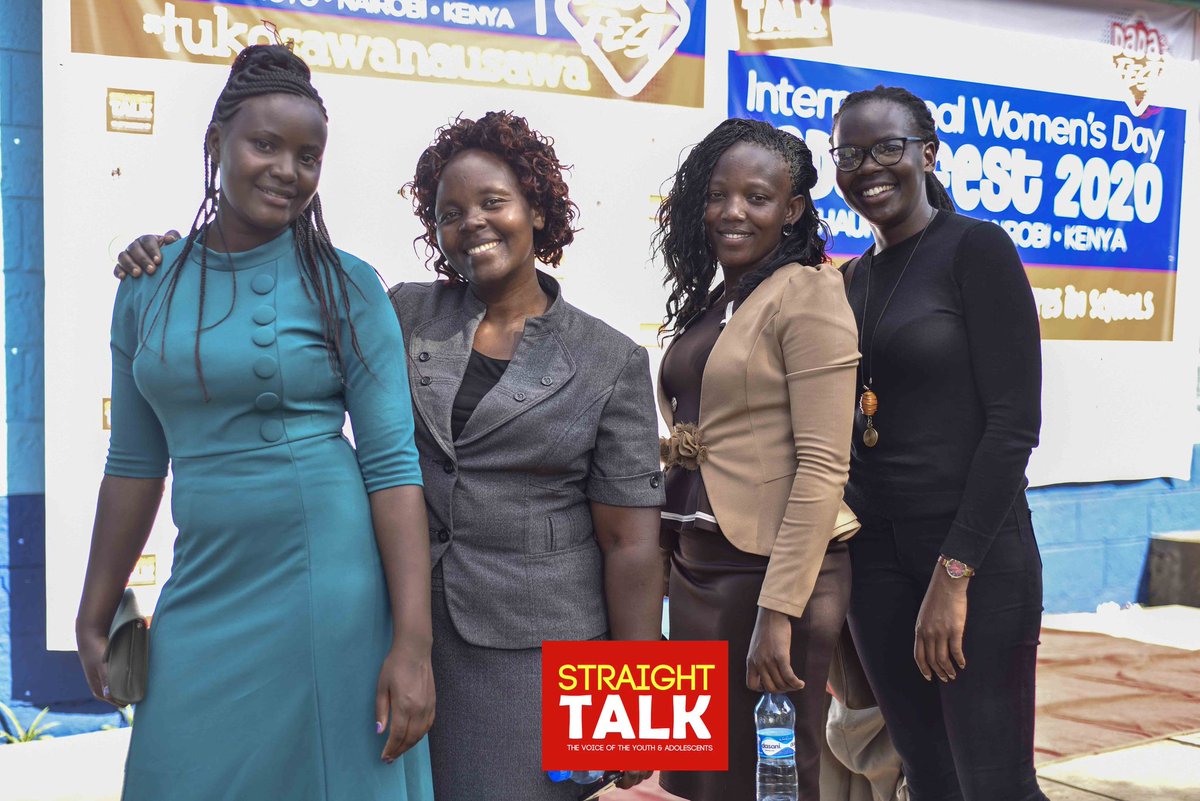 StraightTalkKe's tweet photo. We wish to take this opportunity to send a S/o to all our friends, volunteers and partners for making #DadasFest a success. From the local administration to @PoliceKE, @YouthActKE @TICAH_KE @rhnkorg @SheDecidesGFI @SheDecidesKenya @YoungnFreeKE, thank YOU! #HappyWomensDay2020 https://t.co/X5WLHesePE