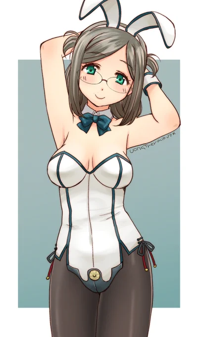 艦これ。

 #バニーガールはまだウィルスには効かないがそのうち効くようになる 