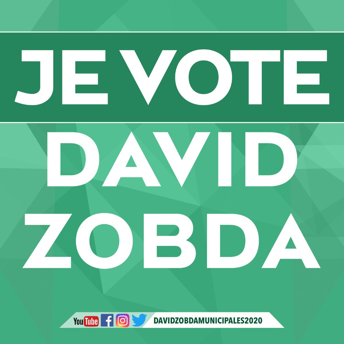 Votez et faire voter  #DavidZOBDA
Tête de la liste #lelamentinplusgrand
Les 15 et 22 mars 2020
#lelamentin
#villedulamentin
#lelamentinmartinique
#electionmunicipale2020
#municipales2020
