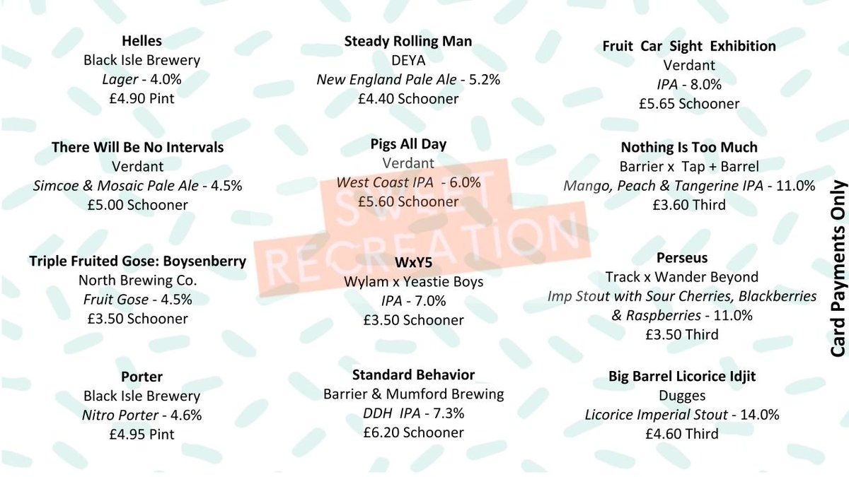 SweetRecDraft's tweet image. S U N D A Y // T A P S