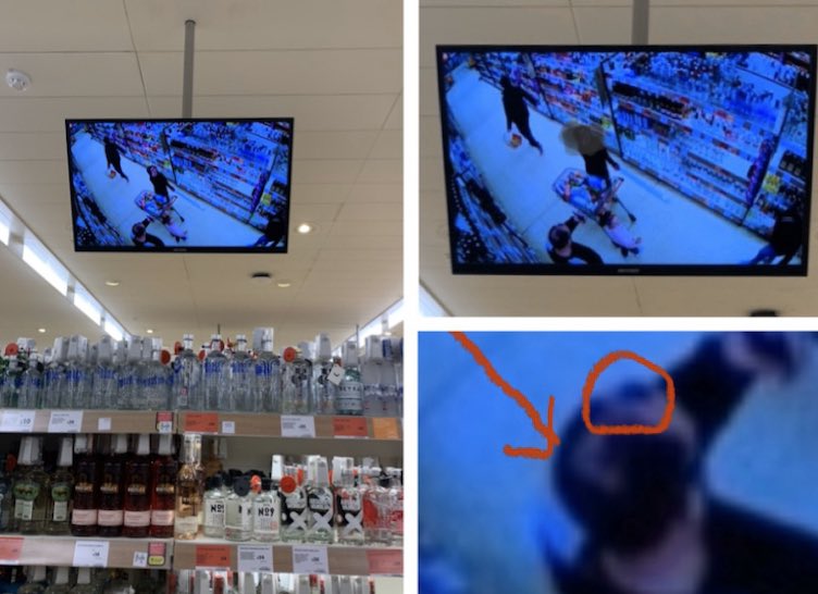 ClubRight_Neil's tweet photo. That’s it @sainsburys 😳 I am not coming in to your store anymore if you have to film me from an embarrassing angle 😅 #HairlossProblems 🤣 LOL https://t.co/TkJpbiWrQA