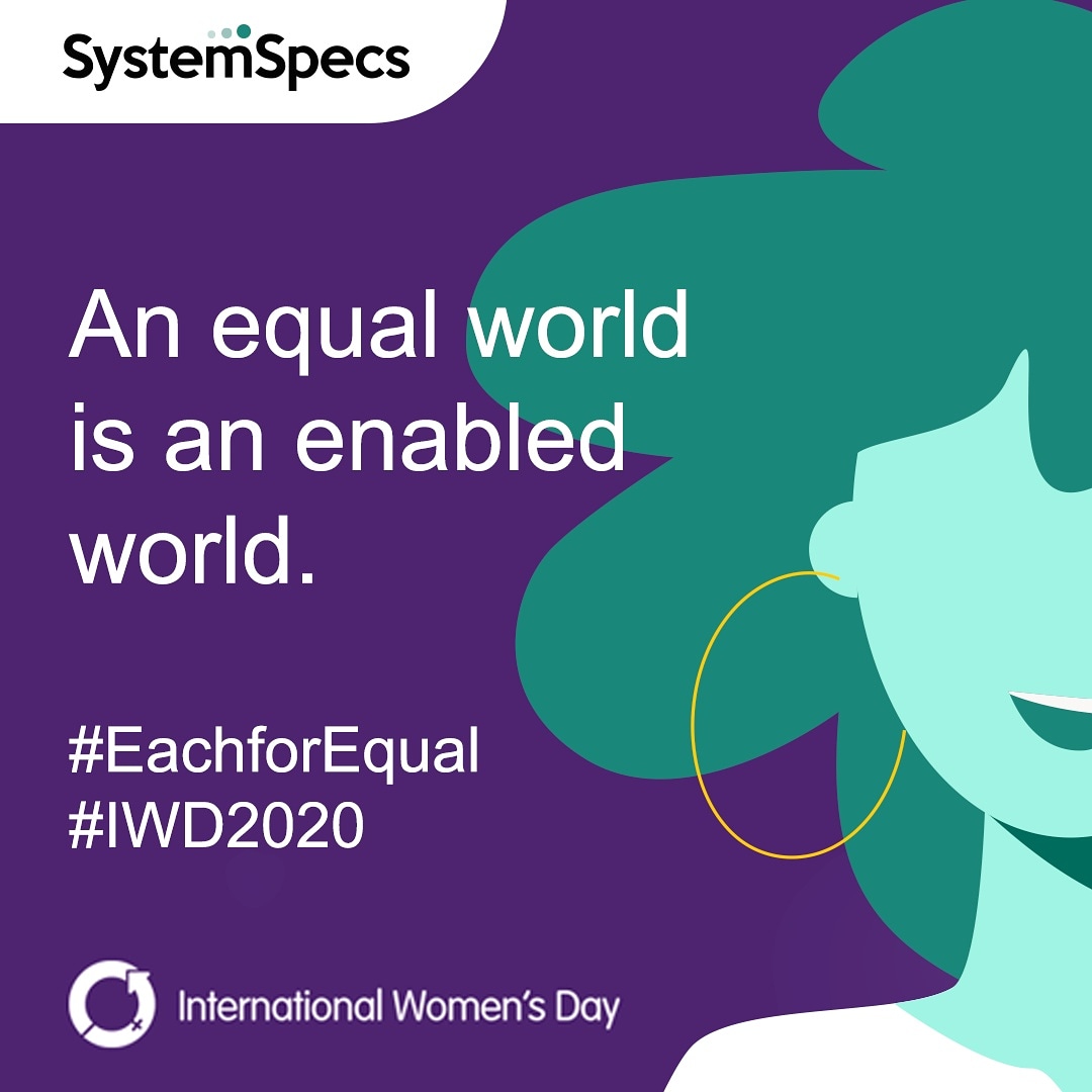 On this #InternationalWomensDay, we celebrate our #SpecsWomen and every woman out there playing a role in the growth and development of our Nation. 

An equal world is an enabled world. 

#IWD2020 #EachForEqual