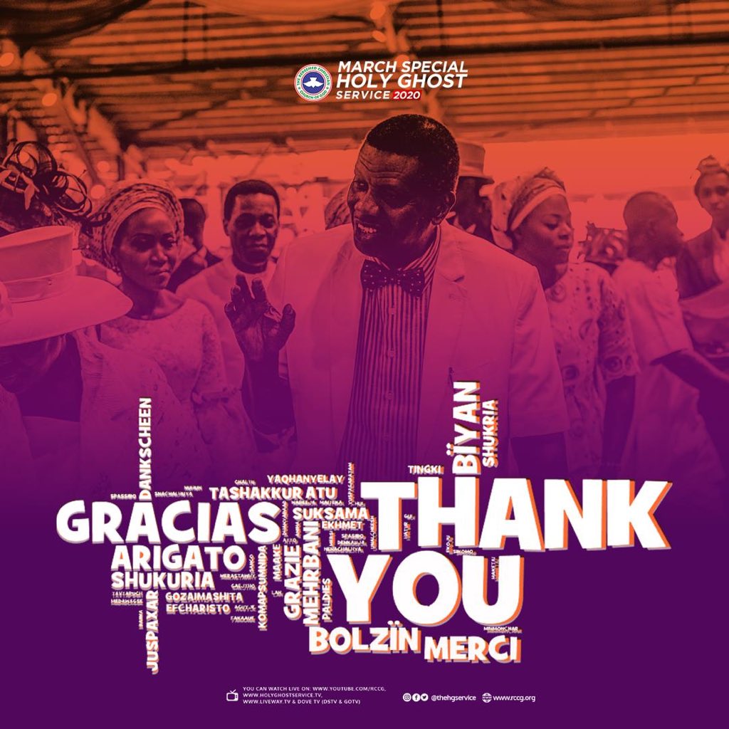 rccgitm's tweet photo. We say a big “Thank You” to everyone for the success of this March Special Holy Ghost Service.
Our prayer is that the blessings we’ve received will remain permanent and our sun shall never set in Jesus Name.
#RCCGTrafficSquad
#EAA78
#LetThereBeLight3 https://t.co/l05LZPxyqs