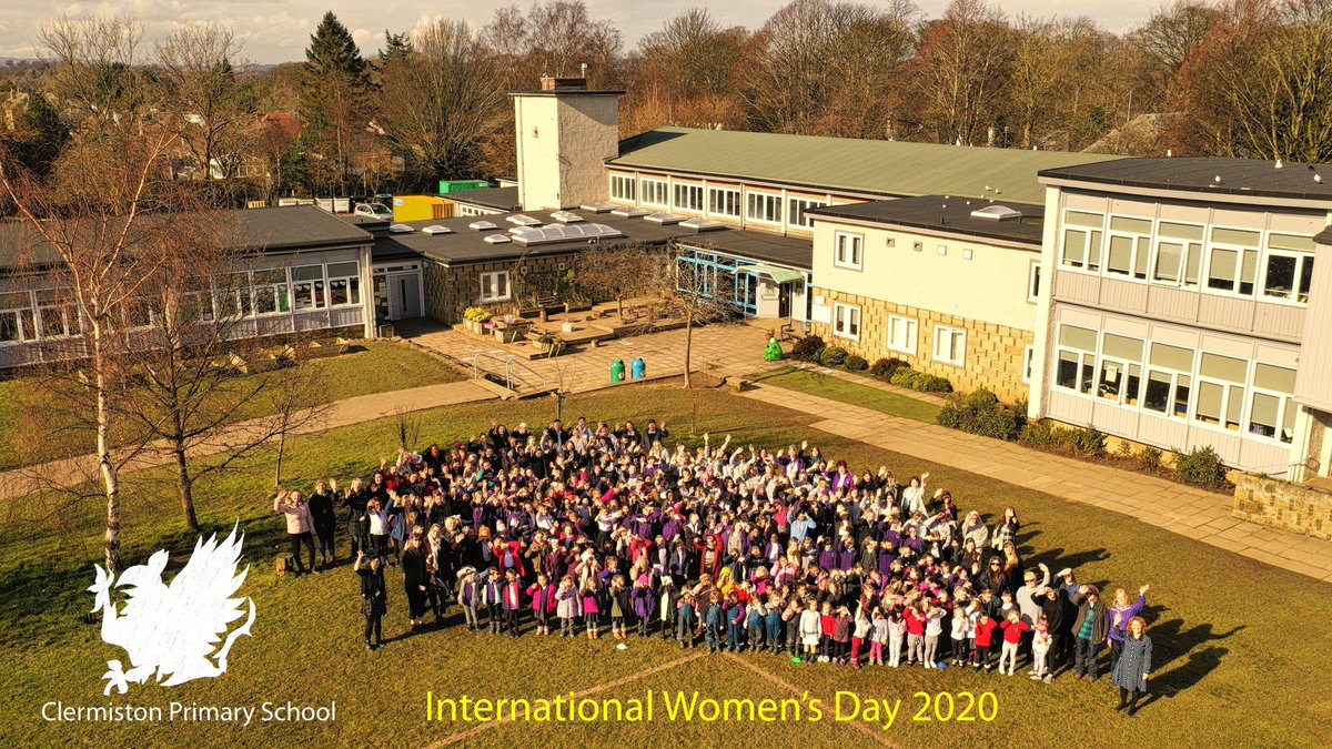 Happy #InternationalWomensDay from all of us here at Clermiston Primary School! 🙌