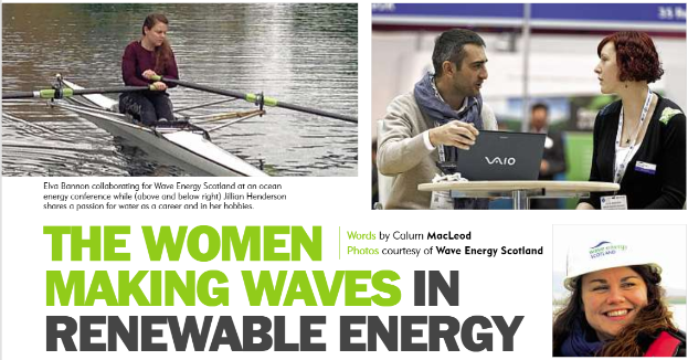 WaveEnergyScot's tweet photo. To celebrate #InternationalWomensDay, the #WomeninWES are staging a week long social media take over, sharing things that inspire us. #IWD20
We'll start with an article from Executive Magazine on how our women are making waves in the #renewables sector.
https://t.co/hj6BfLtBzV https://t.co/khsAbchocu