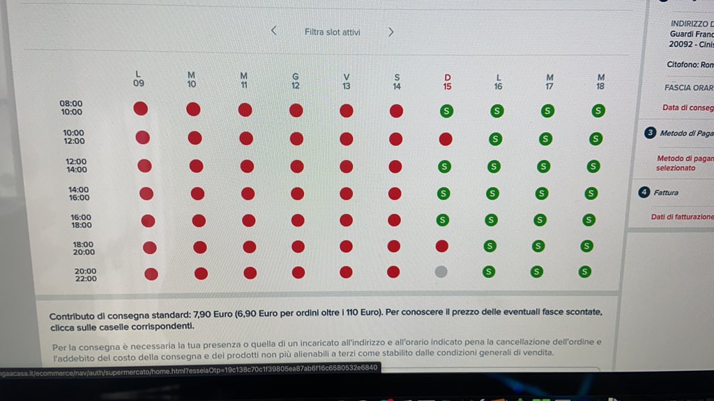 lisabulla's tweet photo. #esselunga lasciate fare la spesa online agli over 65 per aiutarli a non uscire di casa! Situazione attuale consegna a domicilio! https://t.co/Pj1s84i3xP