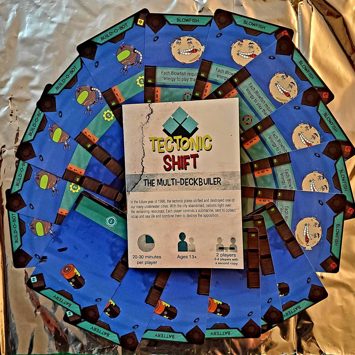 DabecoGames's tweet image. New early edition copies of #tectonicshift have arrived! You can #demo these next month @TeamTekko !! 

Shout out to @thegamecrafter for these high quality #games