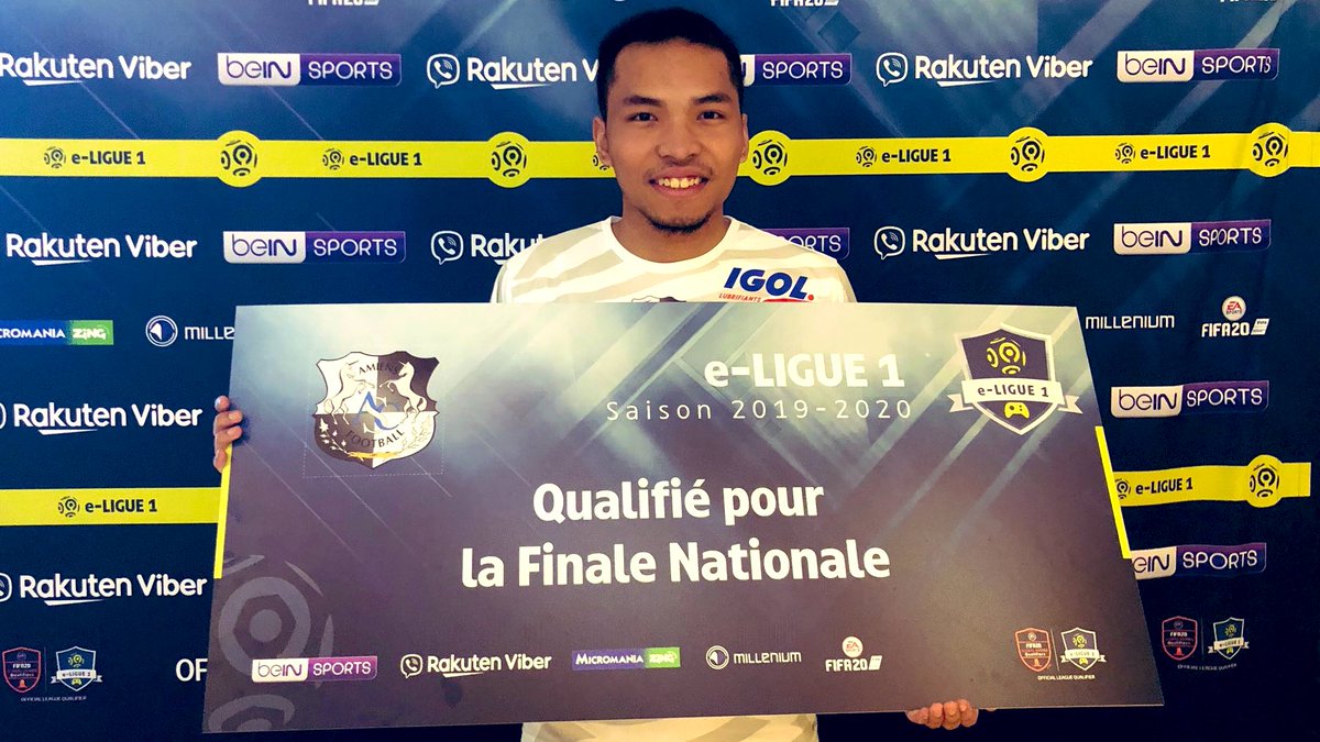Qualifié pour l’@e_LIGUE_1 avec <a href="/AmiensSC/">Amiens SC</a> 🥰