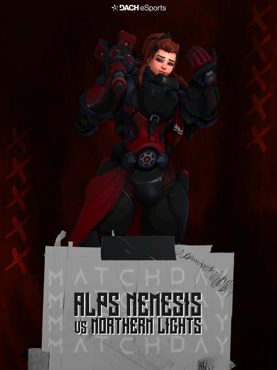 Heute, unser erstes Match in der ODS Season, gegen <a href="/DachNordDE/">Dach | Northern Lights</a> um 17:00! 
🔴twitch.tv/dachesports/ 

#RaceToThePeak🏔️

🎨 <a href="/alcvely/">?</a>