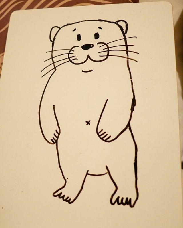 7fj's tweet photo. ちな、こっちはウチが書いたカワウソさん⊂(^ω^)⊃
(ちょっと太りぎみ)

#コツメカワウソ #smallclawedotter  https://t.co/j78WmEVevv https://t.co/uUJ8pjLe27