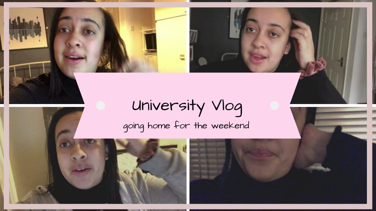 NEW VLOG - GOING HOME FOR THE WEEKEND - youtu.be/-x7lsK7Hdwo

#smallyoutuber #smallyoutubers #smallyoutubercommunity #YouTuber #univlogger #universityvlog @VBEmporium