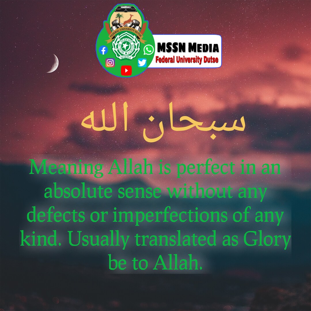 FudMssn's tweet photo. Retweet for the benefit of others😍
@Alhamdhulillaah https://t.co/caqljlm3Nc