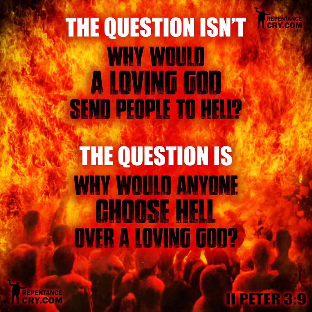 repentancecry's tweet photo. HAVE YOU CHOSEN THE LORD JESUS CHRIST AND HEAVEN? https://t.co/9ynsVTFHMP