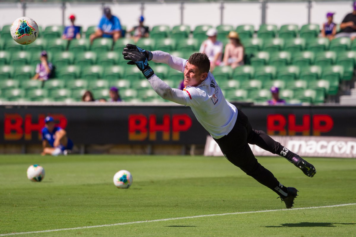 Congratulations Liam Reddy 100 fantastic games for Perth Glory. @LiamReddy33