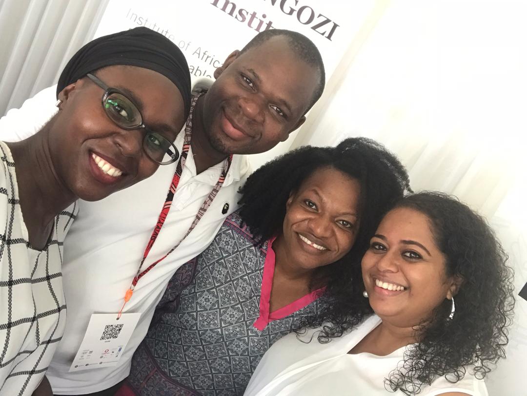 Celebrating #IWD2020 with these awesome #InnovationTZ individuals during @HDIFtz's #IW2020. 📷 credits @UONGOZI booth at #IW2020 #UIResourceCentre #Innovation4Impact