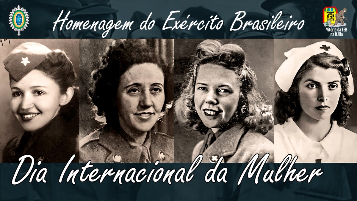 Exército Brasileiro 🇧🇷 on X: Conheça a história da Mulher no