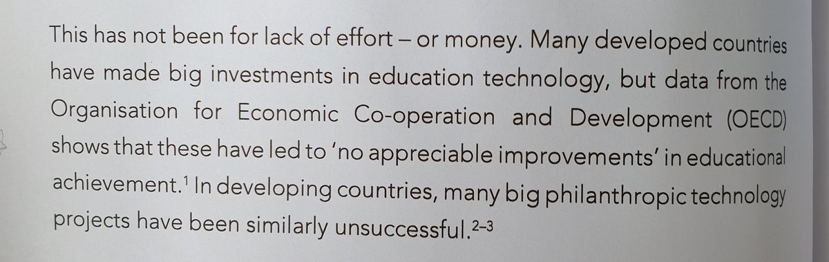 Most huge investments in Ed tech have failed. If some of the biggest companies in the world with significant resources can't get this to work then maybe we need a serious rethink.