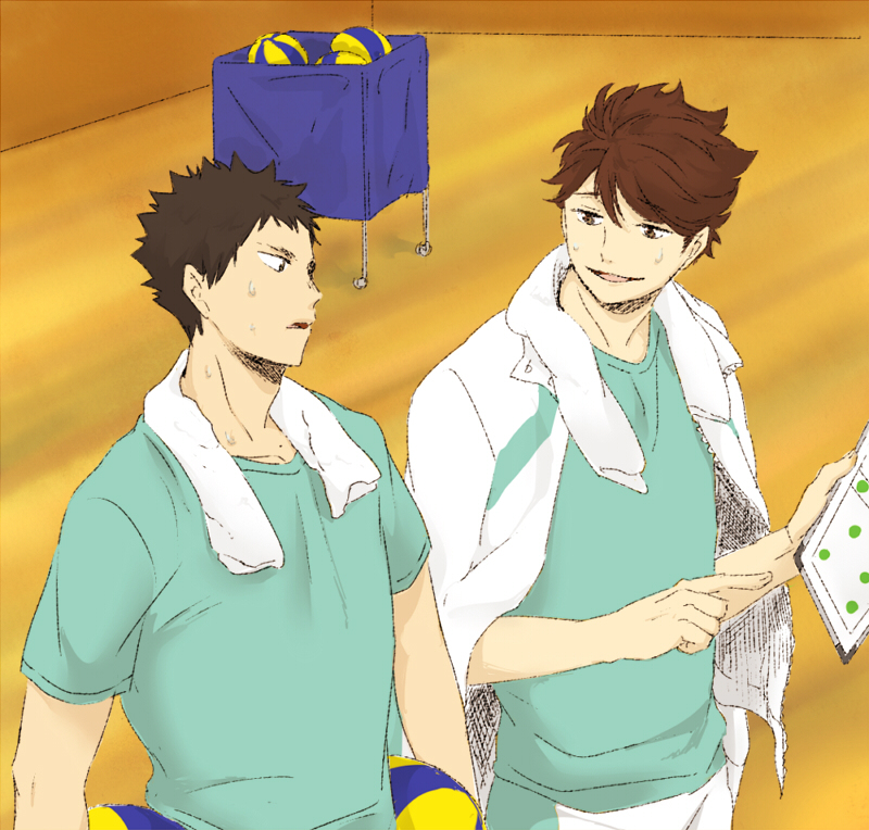 HQLOG⑨ #腐向けHQ #阿吽 #及川徹 #岩泉一 #青葉城西 https://t.co/5XfBYDfTWv 