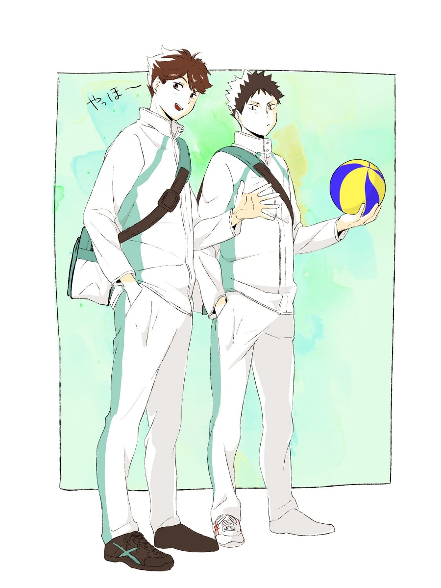 HQLOG⑨ #腐向けHQ #阿吽 #及川徹 #岩泉一 #青葉城西 https://t.co/5XfBYDfTWv 