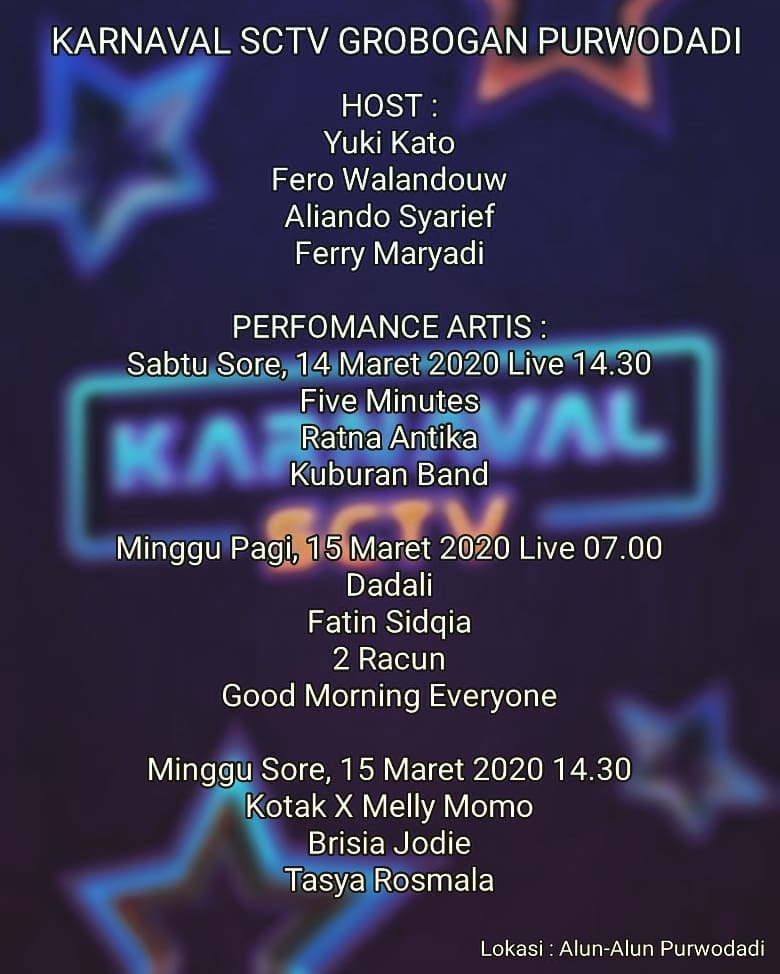 Jadwal OffAir <a href="/FatinSL/">Fatin Shidqia Lubis</a> di Purwodadi  
Wajah tersenyum dengan mata tersenyum
 @waff_al
 <a href="/FatinisticYusni/">Yusni</a>
 <a href="/matSL_/">matSL</a>
 <a href="/SubonoAW/">Subono Andi Wibowo</a>
 <a href="/jumidina/">my fayo 4ever</a>
 <a href="/Lyanie16/">Lyanie</a>
 <a href="/mi_umik/">Umi kalsum</a>
 <a href="/aliya_er172/">rohmatul aliya</a>
 <a href="/Yunipati4/">Yunipati</a>
 <a href="/bee_afra/">afra</a>
 <a href="/hany2297/">Hany Seftiyana</a>
 <a href="/m_abichafas/">M.abichafas</a>
 <a href="/Dhimaz_sotta/">Dhimaz sotta</a>
 <a href="/Zahrahmaulia/">yayaa</a>
 <a href="/Sekar28Sekar/">Sekar Putri Anjani</a>
 <a href="/Fatinistic/">Fatinistic OFFICIAL</a>