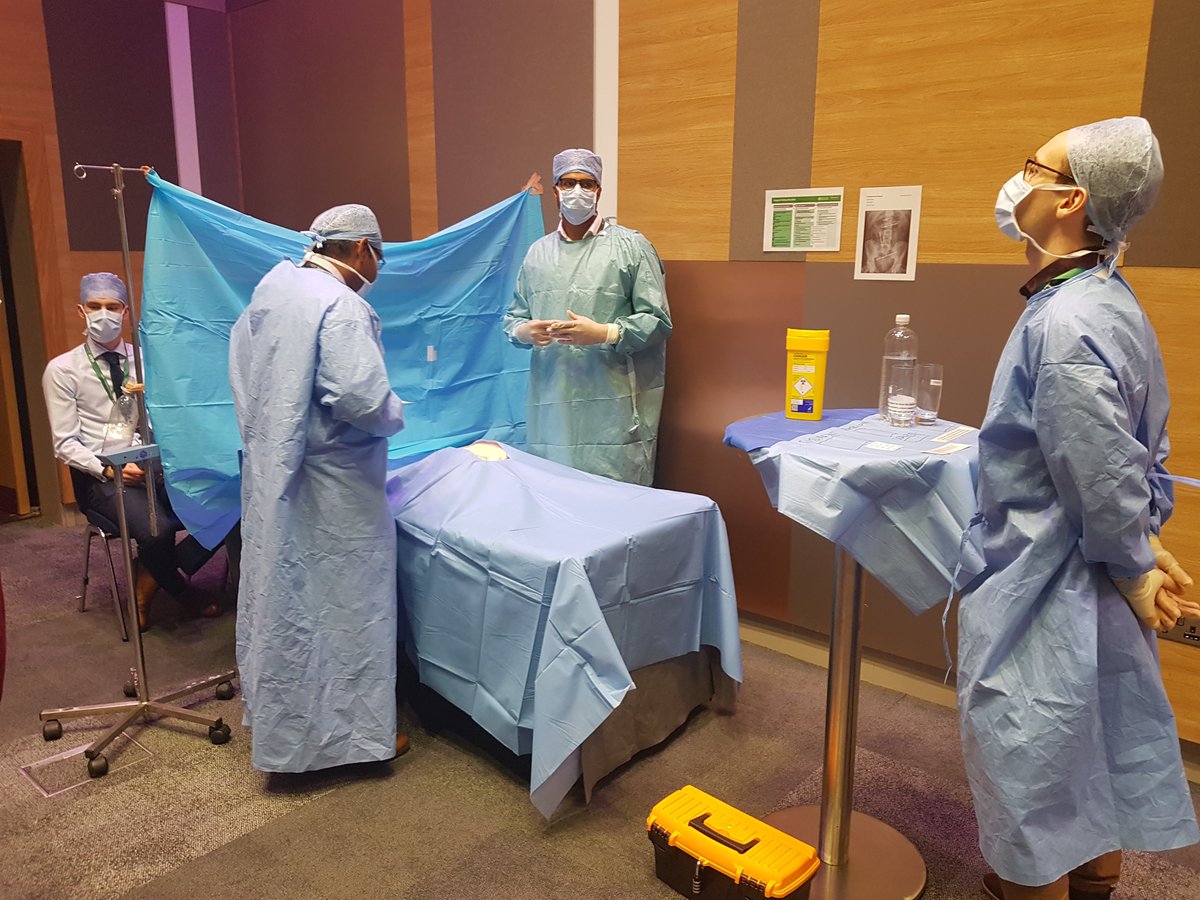 kgmbenton's tweet photo. Great fun running our surgical and critical care escape room at @ASiTofficial. Really rewarding seeing their benefit for surgical trainees https://t.co/7z6gGteqGK