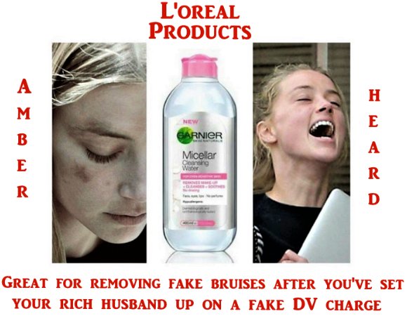 PrinConsuella__'s tweet photo. @LOrealParisUSA @LOrealParisUSA @Loreal
Do the dermatologists endorse the use of products made by companies that enable #DomesticAbuse? I think not!
#FireAmberHeard #AbuserApologist #AbuseHasNoGender https://t.co/ajZWx0YizK