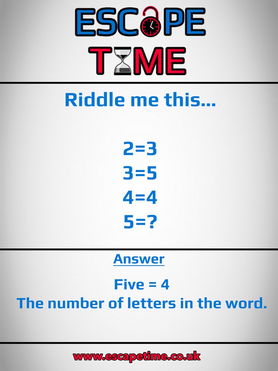 Escape Time tweet media