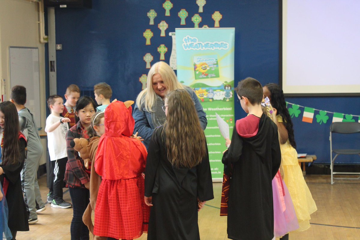 theweatherbies's tweet photo. The staff and children at St Teresaβs Primary School had lots of fun dressed up as their favourite characters to celebrate World Book Day. πππ https://t.co/No5O9HaDFs
#worldbookday #childrensbooks #funweather #ecofriendly #books #schools #reading #recycling #storytelling https://t.co/ZZHFoSwODQ