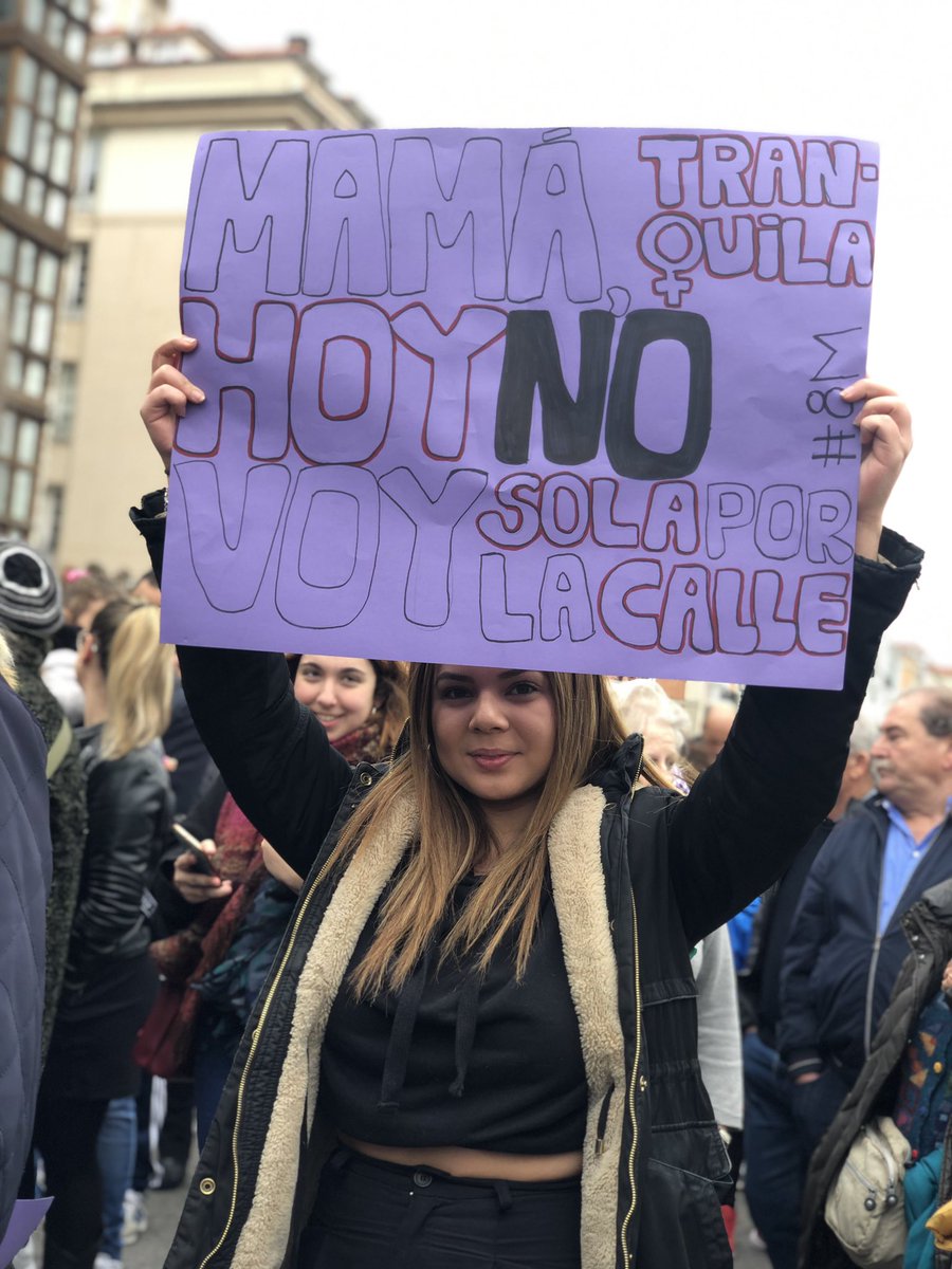 ___andreagg's tweet image. Por ti, por mi y por las que ya no están.
💜

#8MARZO 
#NiUnaMenos