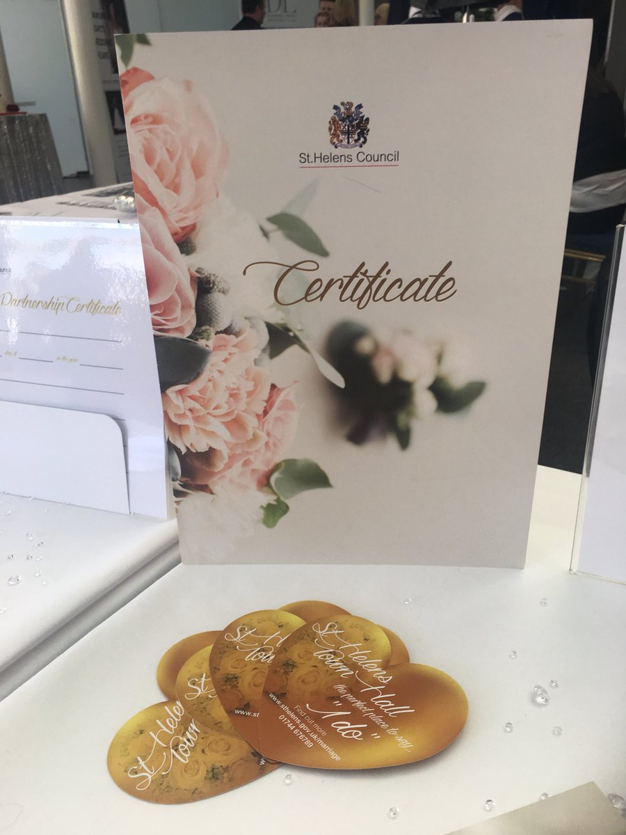 So proud to be part St Helens Registration Service!!!