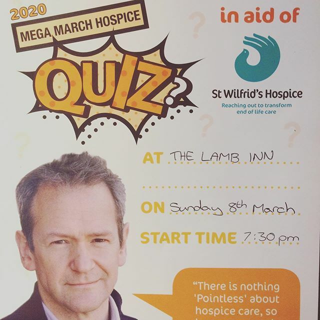 Don’t forget tonight is quiz night ! #quiz #sundayfunday #inittowinit lots of raffle prizes to be won #madmarchquiz @stwhospice ift.tt/2TLfsCc