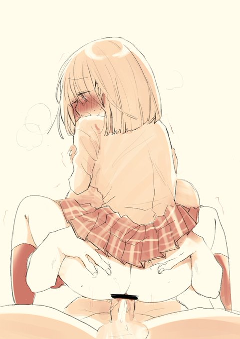 【創作R-18】騎乗位とブレザーJK好き 