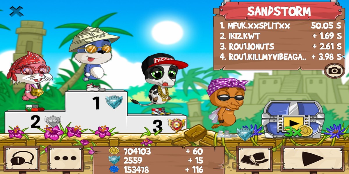pskyigit_04's tweet photo. #funrun2 1vs2 #rou1 hunter clan https://t.co/dYGxxnsJYJ