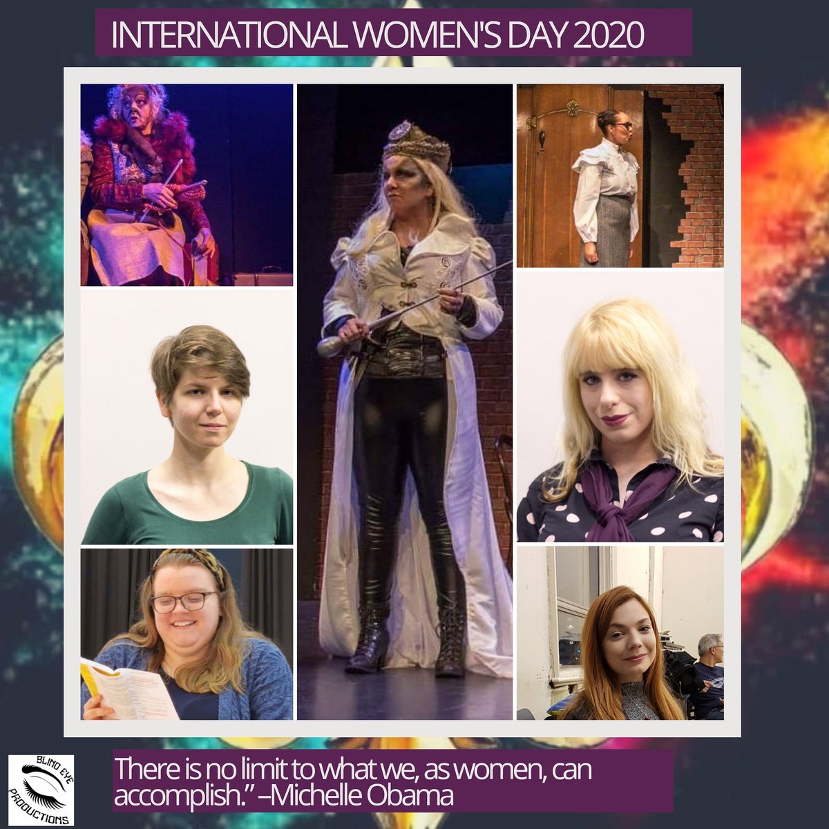 Blindeye_notts's tweet photo. ⚜️👌“Nothing can dim the light which shines from within.” –Maya Angelou

👌⚔️⚔️⚔️Pictures of the women cast and crew of 'The Three Musketeers' 2020. Performing at Bonington Theatre This May. 

#internationalwomensday #internationalwomenday2020 #theatre #thethreemusketers https://t.co/OacL6ECwZD