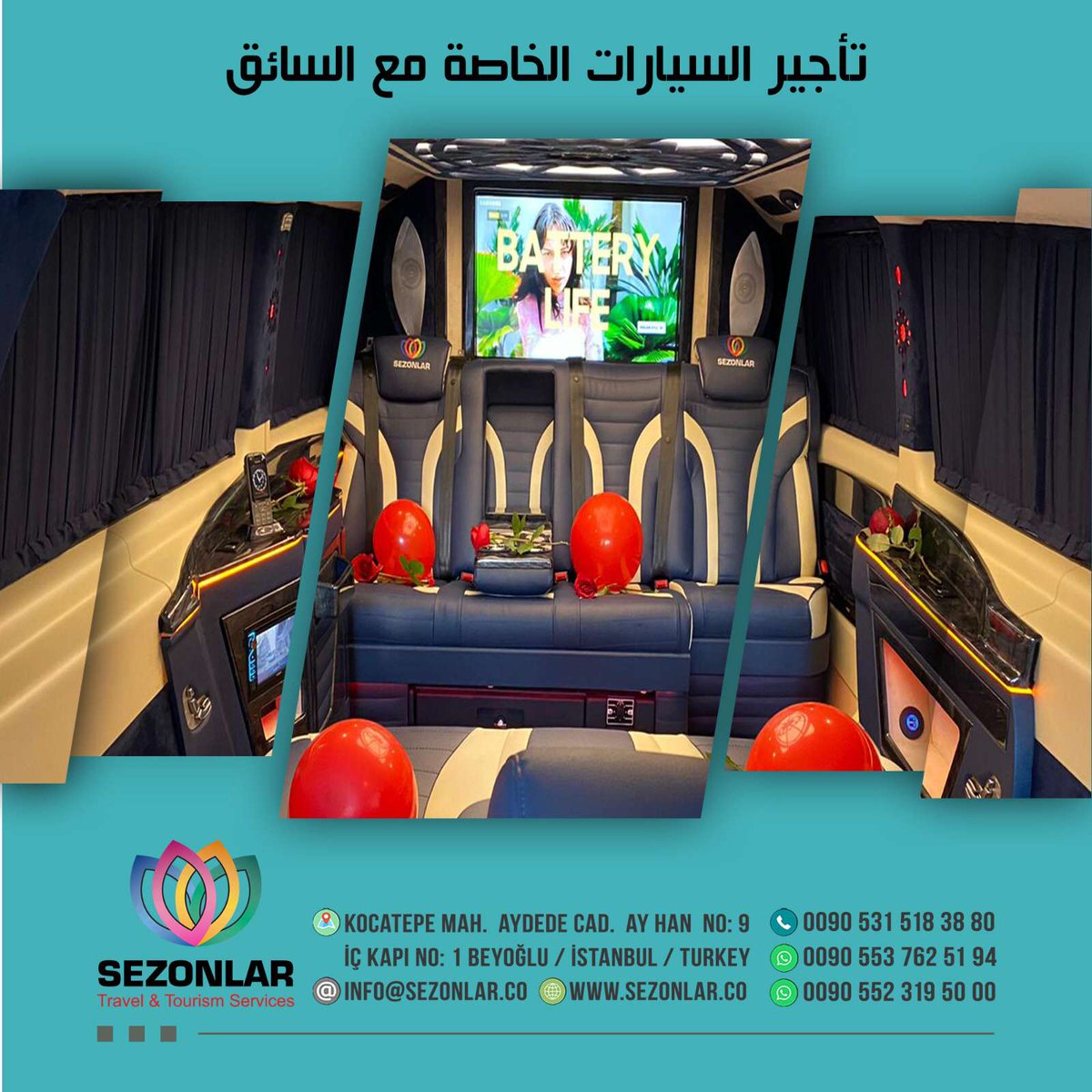 Sezonlar2's tweet photo. صباح الرحلات .....وبلش ربيعنا يحلو بوجودكم بشركة 🔥🔥{{{{ Sezonlar}}}}} مع أقوى🤛👍👍... العروض المميزة والرحلات السياحية🌏 وخدمات التوصيل 🚙🚘🚌إطلع مع عيلتك وأصحابك برحلاتنا ((((( vip)))) واستمتع بأجمل الأوقات وازا حابب تغير جو لحالك احجز رحلتك الفردية معنا وخلي ربيعك معنا أحلى https://t.co/m01ozEkDUq