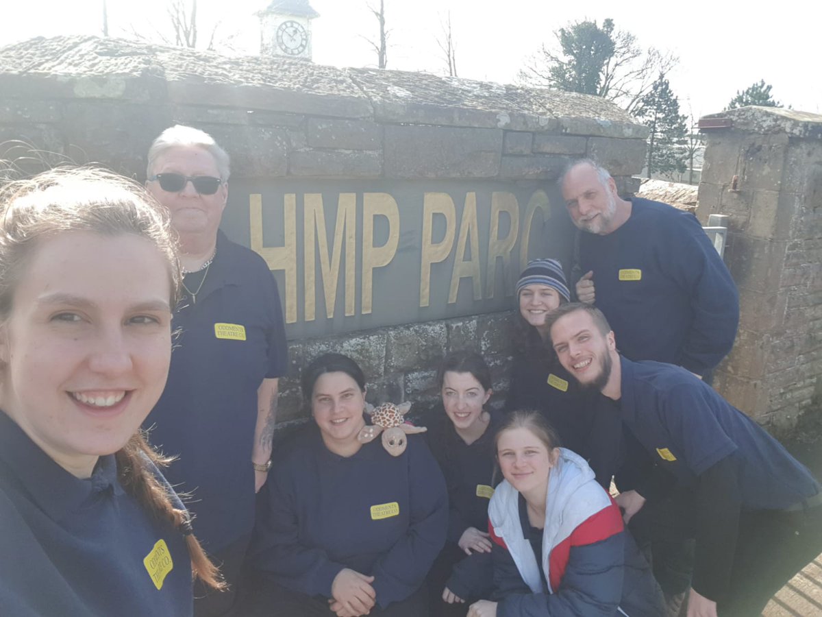 OddmentsTheatre's tweet photo. This morning the team were blessed to visit the inmates at HMP Parc
#OnTour #DayTwo #HMPParc #Wales #PrisonMinistry https://t.co/yq8lbXXe2x