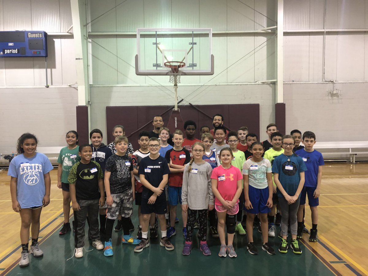 First day of School of Hoops, spring session.