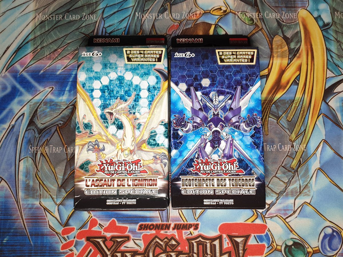 🎁 CONCOURS 🎁

Grâce au <a href="/RepaireDuDragon/">Le Repaire du Dragon</a>, on vous fait gagner deux Éditions Spé' (photo) ! 😍

Pour ça, Like ❤, RT 🔁, Follow <a href="/TeamExceedYGO/">Team Exceed</a> et <a href="/RepaireDuDragon/">Le Repaire du Dragon</a> et Tag un ami 🚹 avec #RepaireVraiFrère !

(➡ Autres lots en vidéo : youtu.be/atTJFkus1kI)

TAS : 23/03, 21h 😎