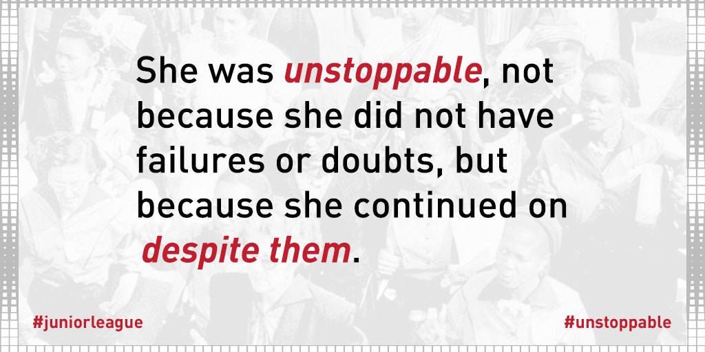 As we celebrate #InternationalWomensDay, we're grateful to the women who have led the way, providing encouragement &amp; inspiration through the decades. Celebrate by tagging a woman who inspired you! #unstoppable #JuniorLeague #IWD #EachForEqual #IWD2020