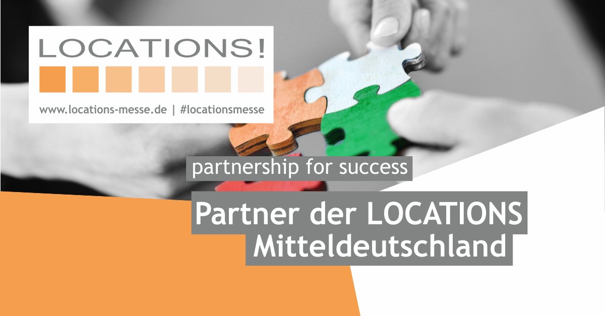 LocationsMesse's tweet image. #LOCATIONSPartner Wir bedanken uns herzlich bei allen #Partnern der #LOCATIONSMitteldeutschland 2020 für die reibungslose Zusammenarbeit bei der Planung und Ideenumsetzung unserer #LOCATIONSMesse in #Leipzig. Infos über alle unsere #Partner unter dem Link: bit.ly/LOCATIONSMitte…
