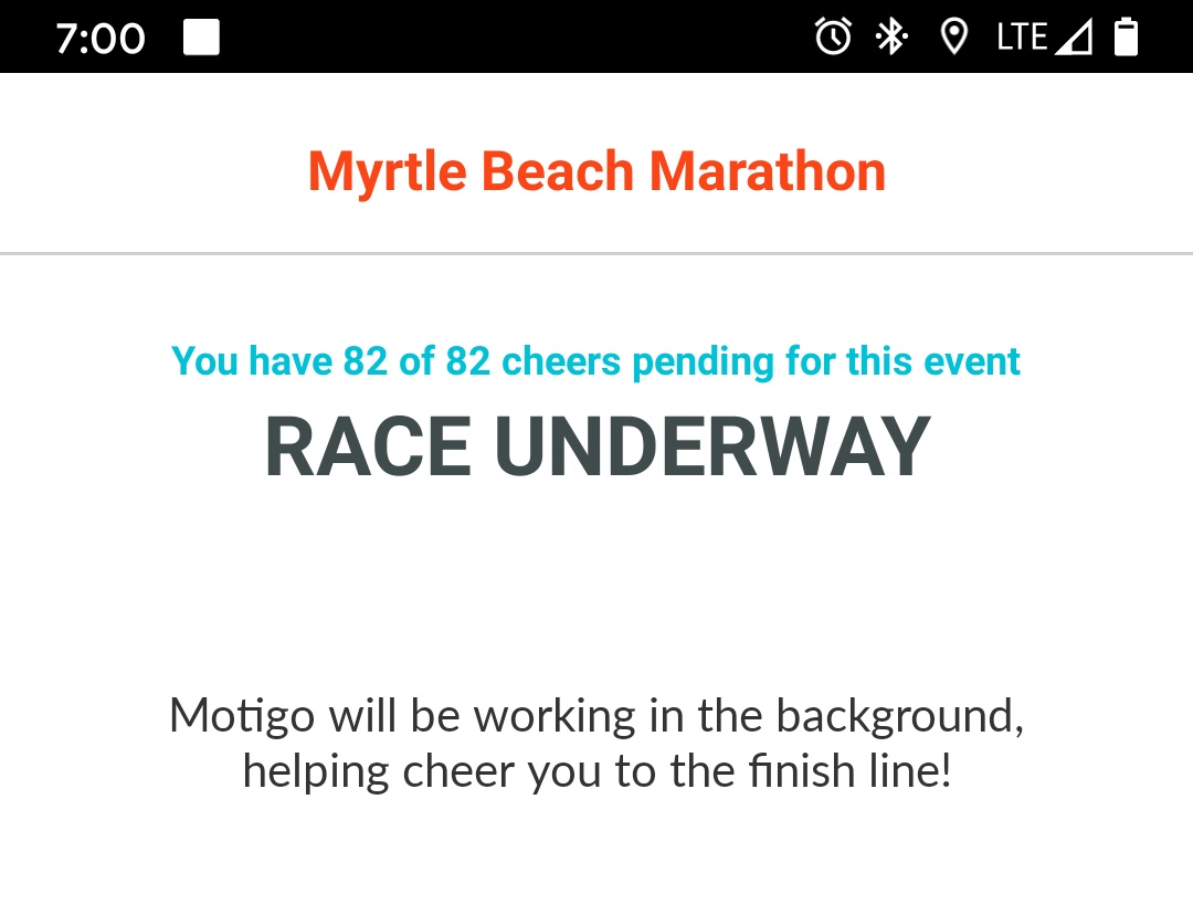 acrawfordtv's tweet photo. I can't recommend this running app highly enough. Family & friends can record cheers to play on your phone during the race.
I sent it to a few people, & ABSOLUTELY felt the love while I ran yesterday.
What a genius idea. Thanks, @MotigoApp #RunLoved #RunMBM https://t.co/vwmzLqoi4v