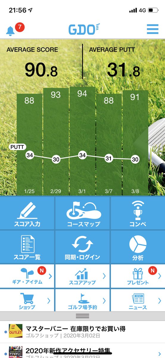 tomiho_m's tweet image. 長いゴルフ人生初⛳️！

フラットなフェアウェイ　3wの飛距離2ミリ！！
腰が砕けた（笑）
恥ずかしくて穴に入りたいです。